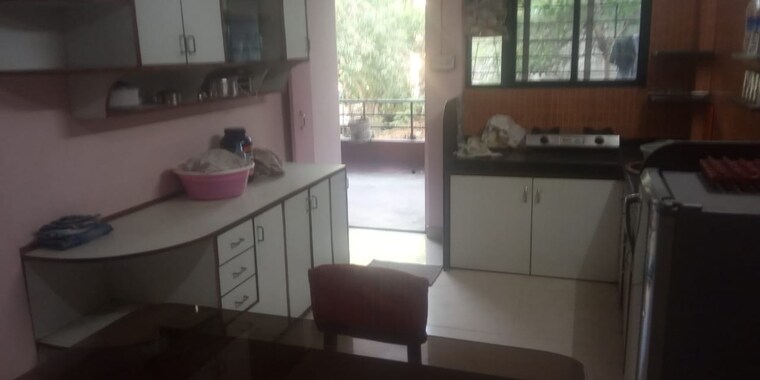 Kitchen, kumar-mahatma-society 2 Bedroom 1000 Sq.Ft. Apartment In Kothrud Pune 9192837