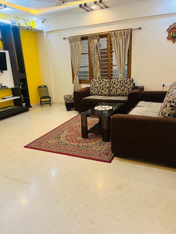 Living Room in 3 BHK Apartment at Raja Rajeshwari Nagar – for Sale