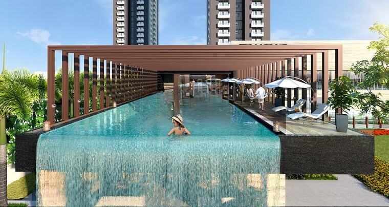 Swimming Pool, emaar-digi-homes 3 Bedroom 2588 Sq.Ft. Apartment In Sector 62 Gurgaon 9192914