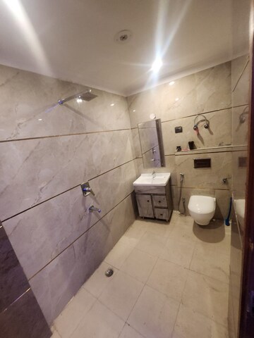 Bathroom in 3 BHK Builder Floor at Saket – for Rent