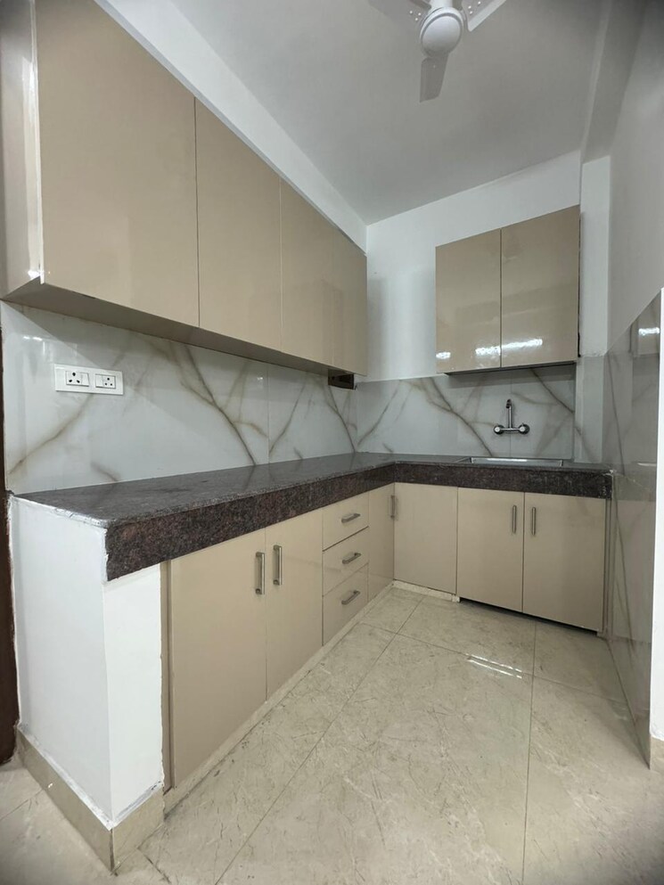 Kitchen, palm-residency-chhatarpur 3 Bedroom 1200 Sq.Ft. Builder Floor In Chattarpur Delhi 9193038