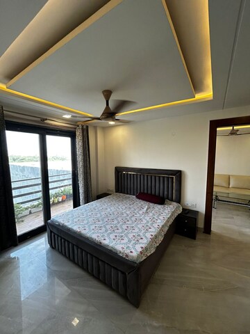 Bedroom in 1 BHK Builder Floor at Sector 45 – for Rent