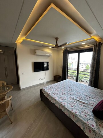 Bedroom in 1 BHK Builder Floor at Sector 45 – for Rent