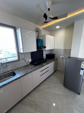 Kitchen in 1 BHK Builder Floor at Sector 45 – for Rent