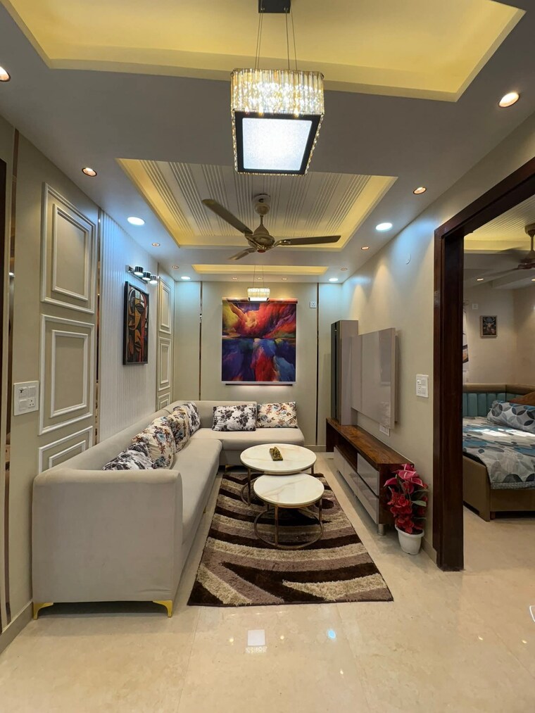 Living Room, sa-homes-i 2.5 Bedroom 455 Sq.Ft. Builder Floor In Uttam Nagar Delhi 9193061