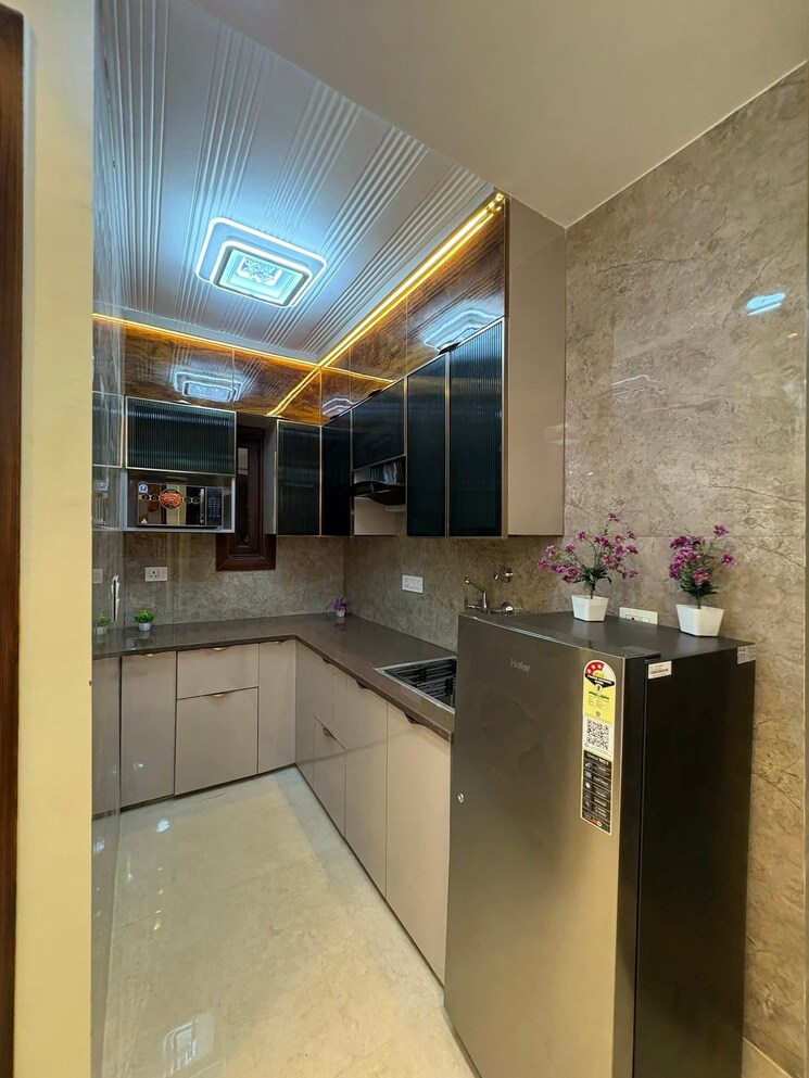 Kitchen, sa-homes-i 2.5 Bedroom 455 Sq.Ft. Builder Floor In Uttam Nagar Delhi 9193061