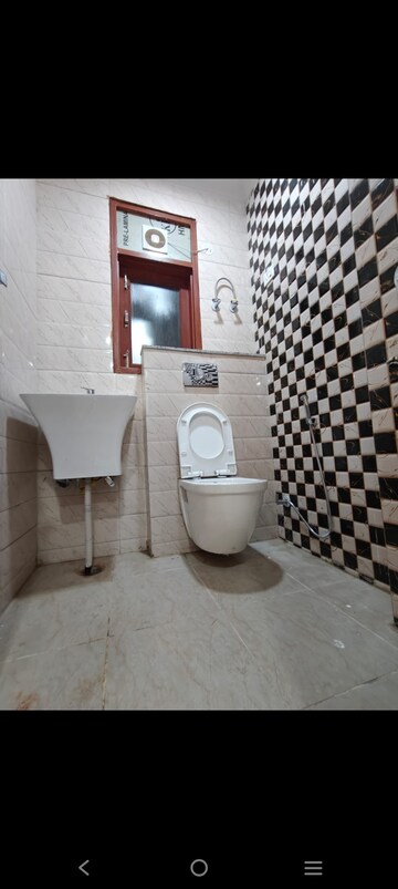 Bathroom in 1 RK Builder Floor at Saket – for Rent