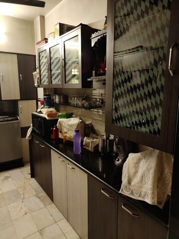 Kitchen in 2 BHK Apartment at Sahayog Complex, Manpada – for Rent