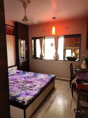 Bedroom in 2 BHK Apartment at Sahayog Complex, Manpada – for Rent