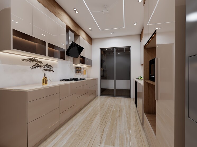 Kitchen, ireo-city-plots 3.5 Bedroom 2160 Sq.Ft. Builder Floor In Sector 60 Gurgaon 9193086