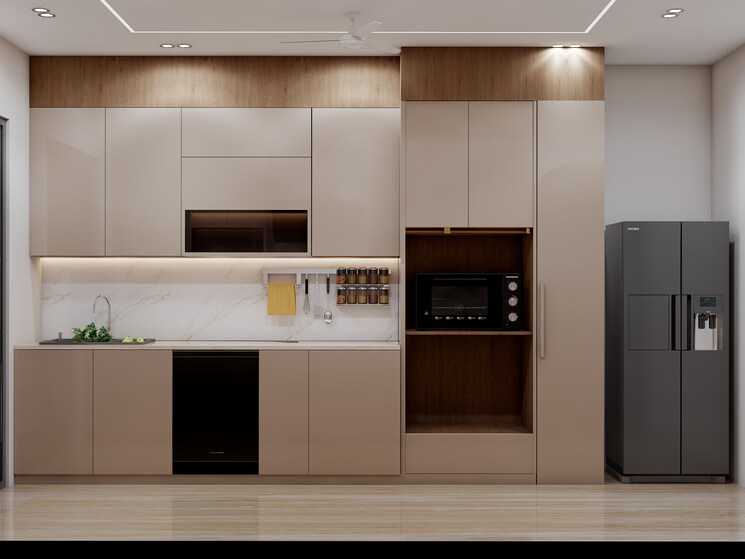 Kitchen, ireo-city-plots 3.5 Bedroom 2160 Sq.Ft. Builder Floor In Sector 60 Gurgaon 9193086