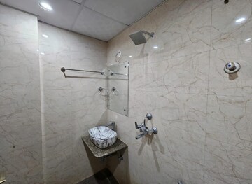 Bathroom in 3 BHK Builder Floor at Huda CGHS, Sector 56 – for Rent