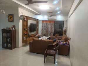 Living Room in 3 BHK Apartment at Sudarshan Sky Garden, Ghodbunder Road – for Sale