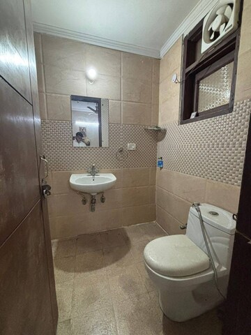 Bathroom in 2 BHK Apartment at Saket – for Rent