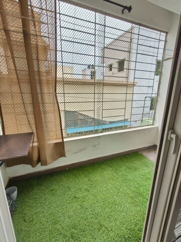Balcony in 1 BHK Apartment at Kaggadasapura – for Rent