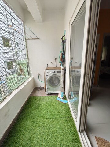 Balcony in 1 BHK Apartment at Kaggadasapura – for Rent
