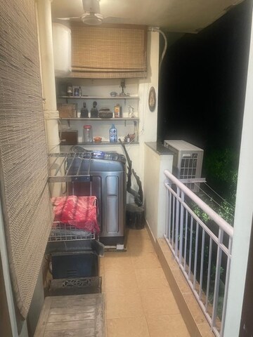 Balcony in 3 BHK Apartment at DDA Rosewood Apartments, Vasant Kunj – for Rent