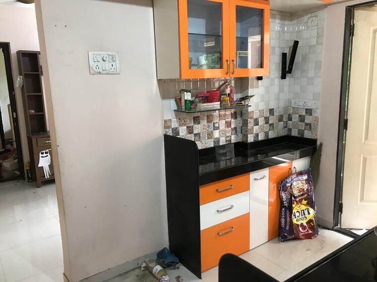 Kitchen, sudarshan-sky-garden 3 Bedroom 1000 Sq.Ft. Apartment In Ghodbunder Road Thane 9193389