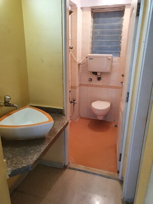 Bathroom in 1 BHK Apartment at Charkop Gaon – for Sale