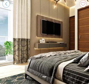 Bedroom in 2 BHK Apartment at Goel Ganga Serio E F Building, Kharadi – for Sale