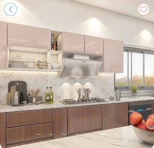 Kitchen in 3 BHK Apartment at Goel Ganga Serio E F Building, Kharadi – for Sale