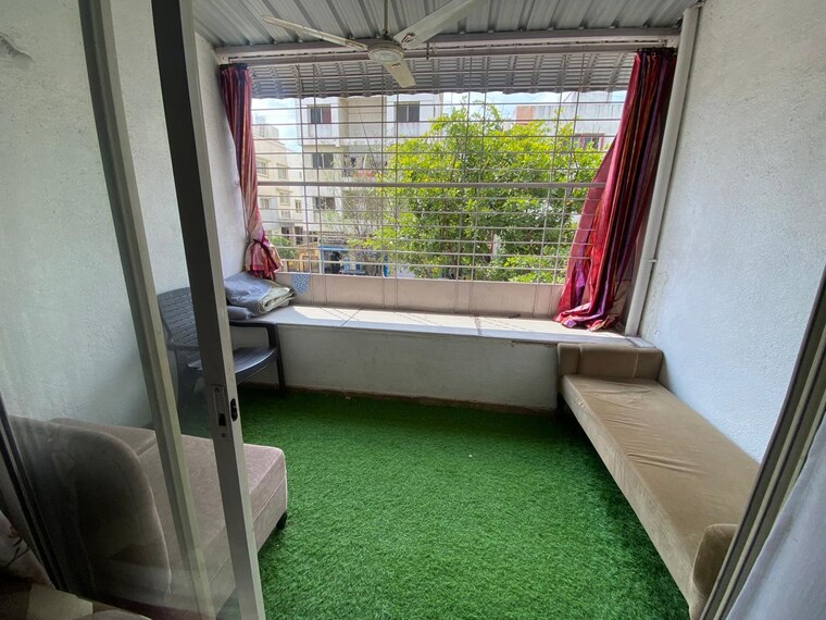 Balcony, sg-lanke-vishwajeet-residency 2 Bedroom 1015 Sq.Ft. Apartment In Kharadi Pune 9193368