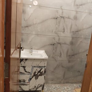 Attached Bathroom in 3 BHK Builder Floor at New Industrial Township 5 – for Sale