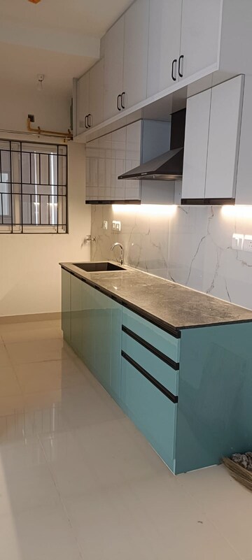Kitchen in 3 BHK Apartment at Brigade El Dorado, Bagaluru – for Rent