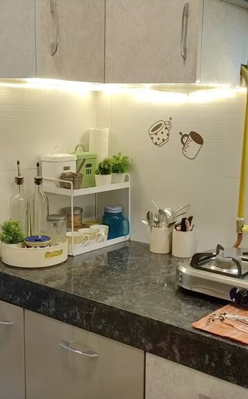 Kitchen in 1 RK Apartment at Karol Bagh – for Rent