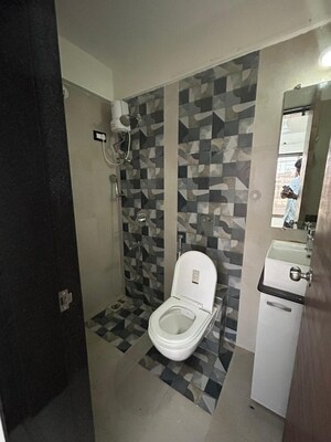 Bathroom in 3 BHK Apartment at Bhoomi Acres, Waghbil – for Sale