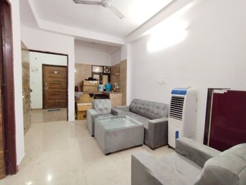 Living Room in 1 BHK Apartment at Freedom Fighters Enclave – for Rent