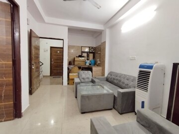 Living Room in 1 BHK Apartment at Freedom Fighters Enclave – for Rent