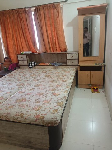 Bedroom in 2 BHK Apartment at Yash Sankul, Pimple Saudagar – for Rent