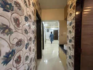 Building Lobby in 3 BHK Apartment at Sudarshan Sky Garden, Ghodbunder Road – for Sale