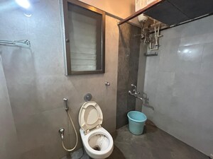 Bathroom in 3 BHK Apartment at Sudarshan Sky Garden, Ghodbunder Road – for Sale