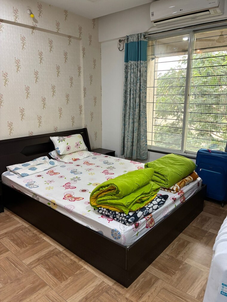 Bedroom, bhojwani-hi-face 2 Bedroom 800 Sq.Ft. Apartment In Pimple Saudagar Pune 9193682