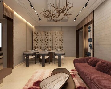 Bedroom in 2 BHK Apartment at Raymond The Address By GS, Bandra East – for Sale