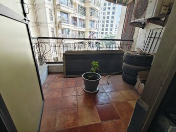 Balcony in 3 BHK Apartment at Lake Primrose, Powai – for Rent