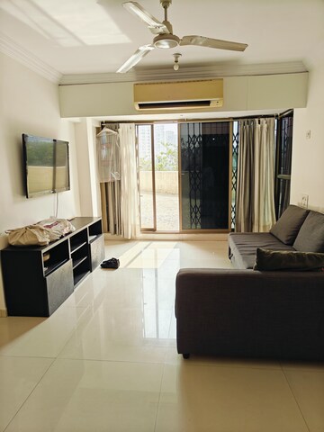 Living Room in 3 BHK Apartment at Lake Primrose, Powai – for Rent