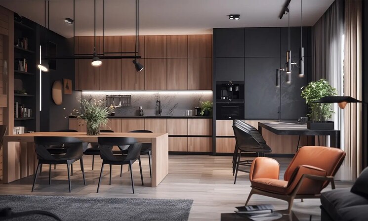 Kitchen, juinagar 2 Bedroom 662 Sq.Ft. Apartment In Juinagar Navi Mumbai 9193709