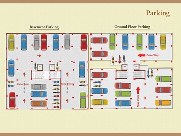 Floor Plan in 2 BHK Apartment at Kahilipara – for Sale