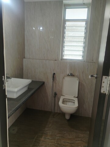 Bathroom in 2 BHK Apartment at Marathon Nexzone, New Panvel – for Rent