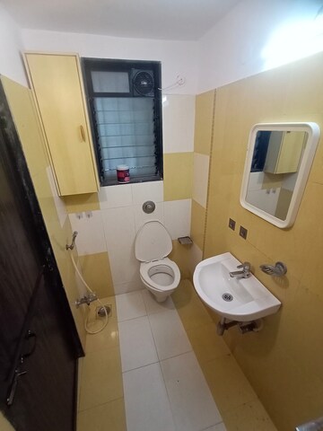 Bathroom in 2 BHK Apartment at Asmi Vintage, Goregaon West – for Rent