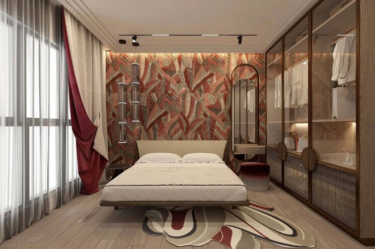 Bedroom, raymond-the-address-by-gs 3 Bedroom 970 Sq.Ft. Apartment In Bandra East Mumbai 9193731