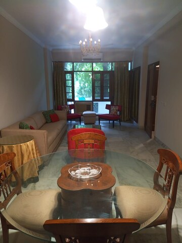 Living Room in 3 BHK Builder Floor at Defence Colony – for Rent