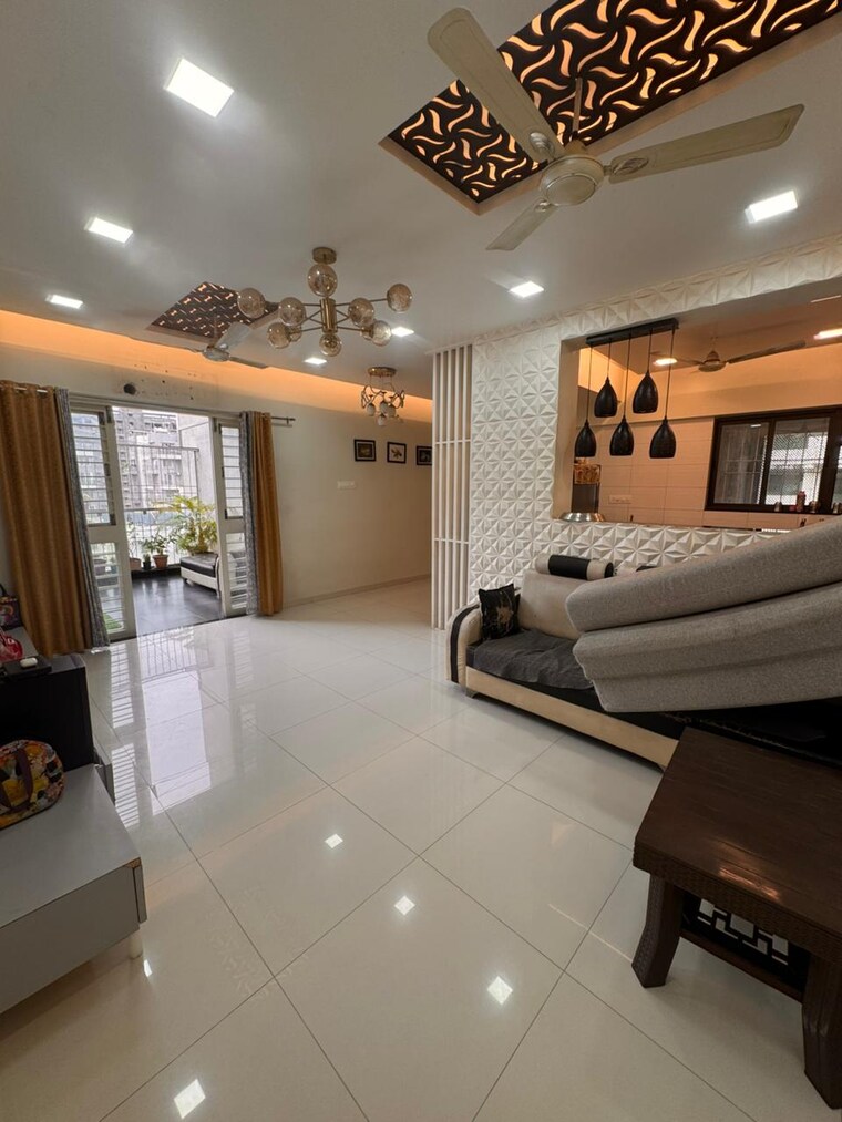 Living Room, karan-sara 2 Bedroom 702 Sq.Ft. Apartment In Baner Pune 9193803