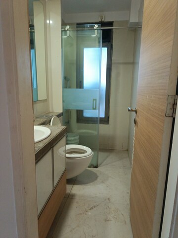 Bathroom in 2.5 BHK Apartment at Wadhwa The Address Boulevard, Ghatkopar West – for Rent