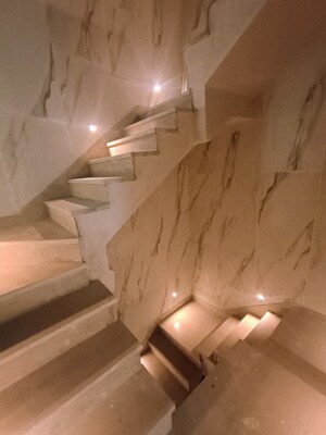 Stairs in 3.5 BHK Apartment at Nainilake RWA, Model Town – for Sale