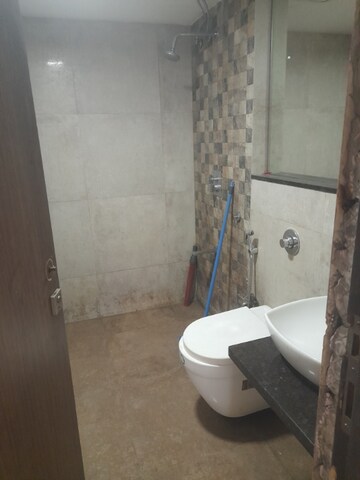 Bathroom in 2 BHK Apartment at Omkar Meridia, Kurla West – for Rent