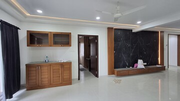 Living Room in 3 BHK Apartment at Movie Towers, Kokapet – for Rent